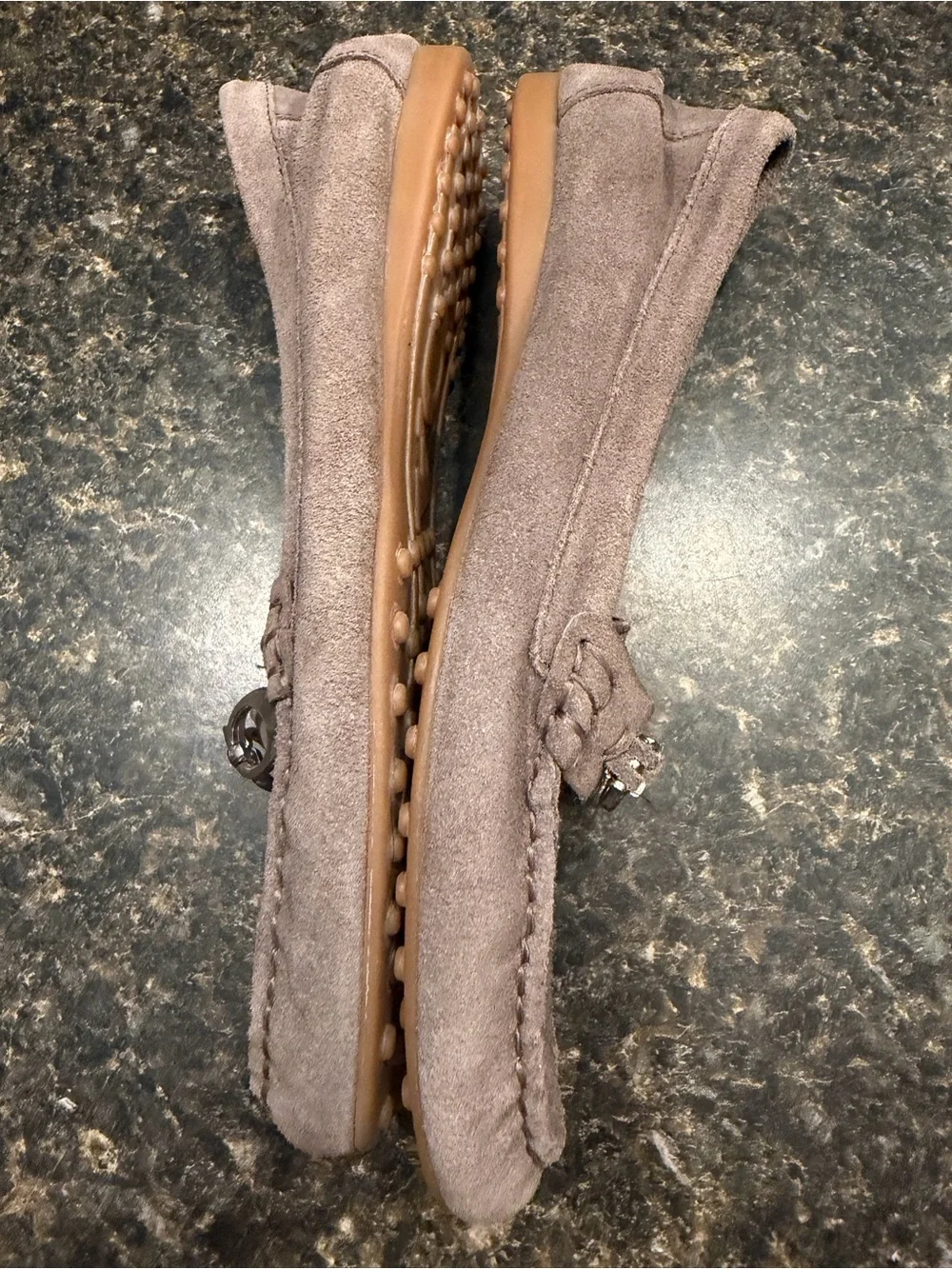 Coach suede loafers